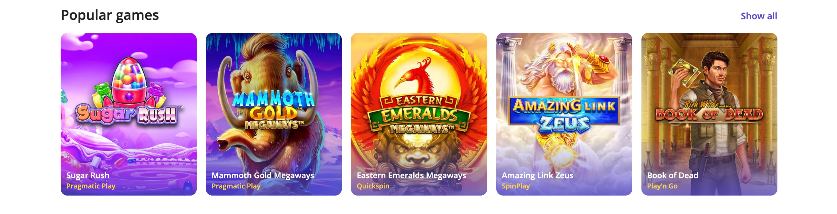 Casino Days online games Casino Days games