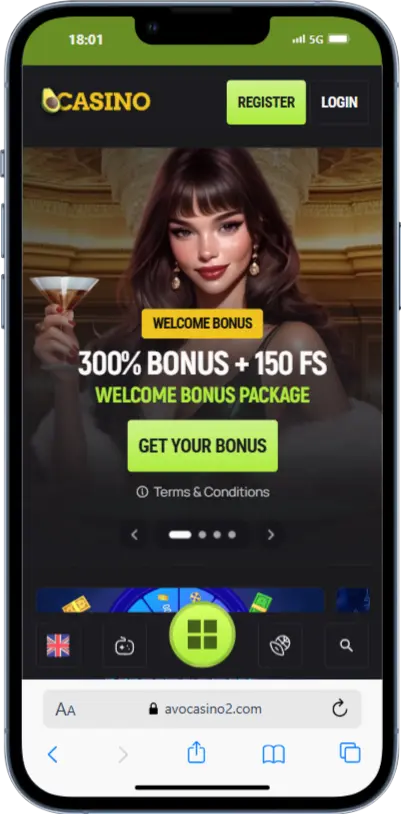 Avo Casino official website Avo Casino official website screenshot