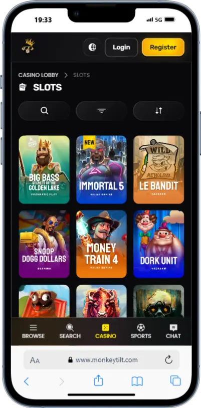 Slots Monkey Tilt Slots Monkey Tilt