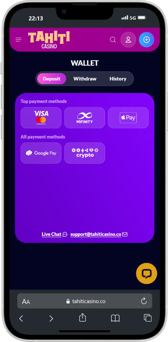 How to Deposit How to Deposit screenshot