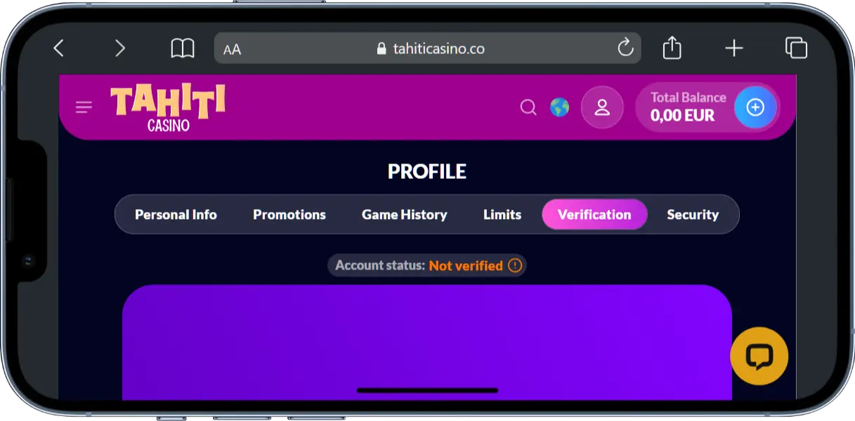 Verification Verification screenshot