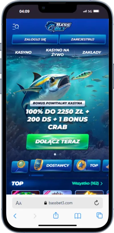 Oficjalna strona BassBet Oficjalna strona BassBet zrzut ekranu