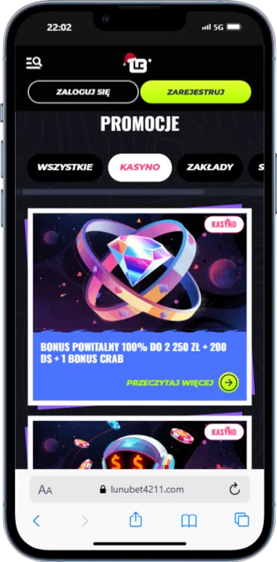 Oferty powitalne i promocje Lunubet Oferty powitalne i promocje Lunubet image
