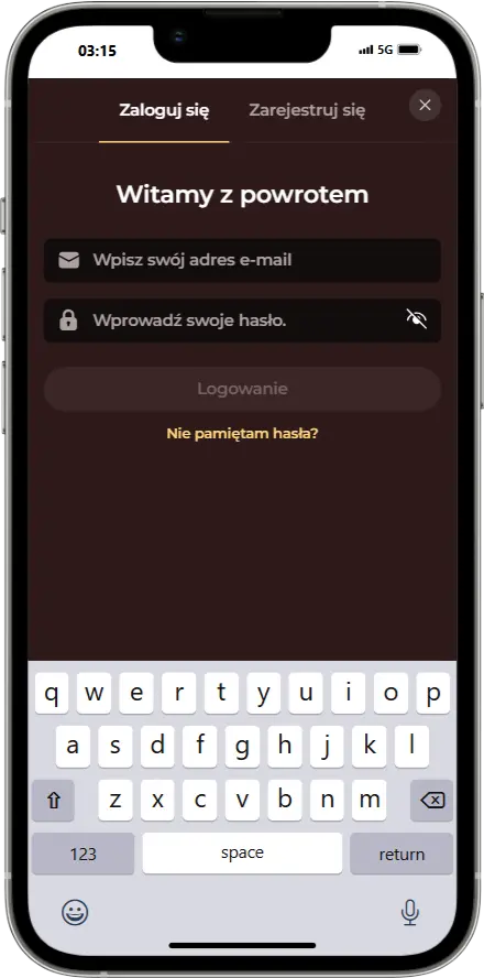 Logowanie w kasynie Vincispin Logowanie w kasynie Vincispin zrzut ekranu