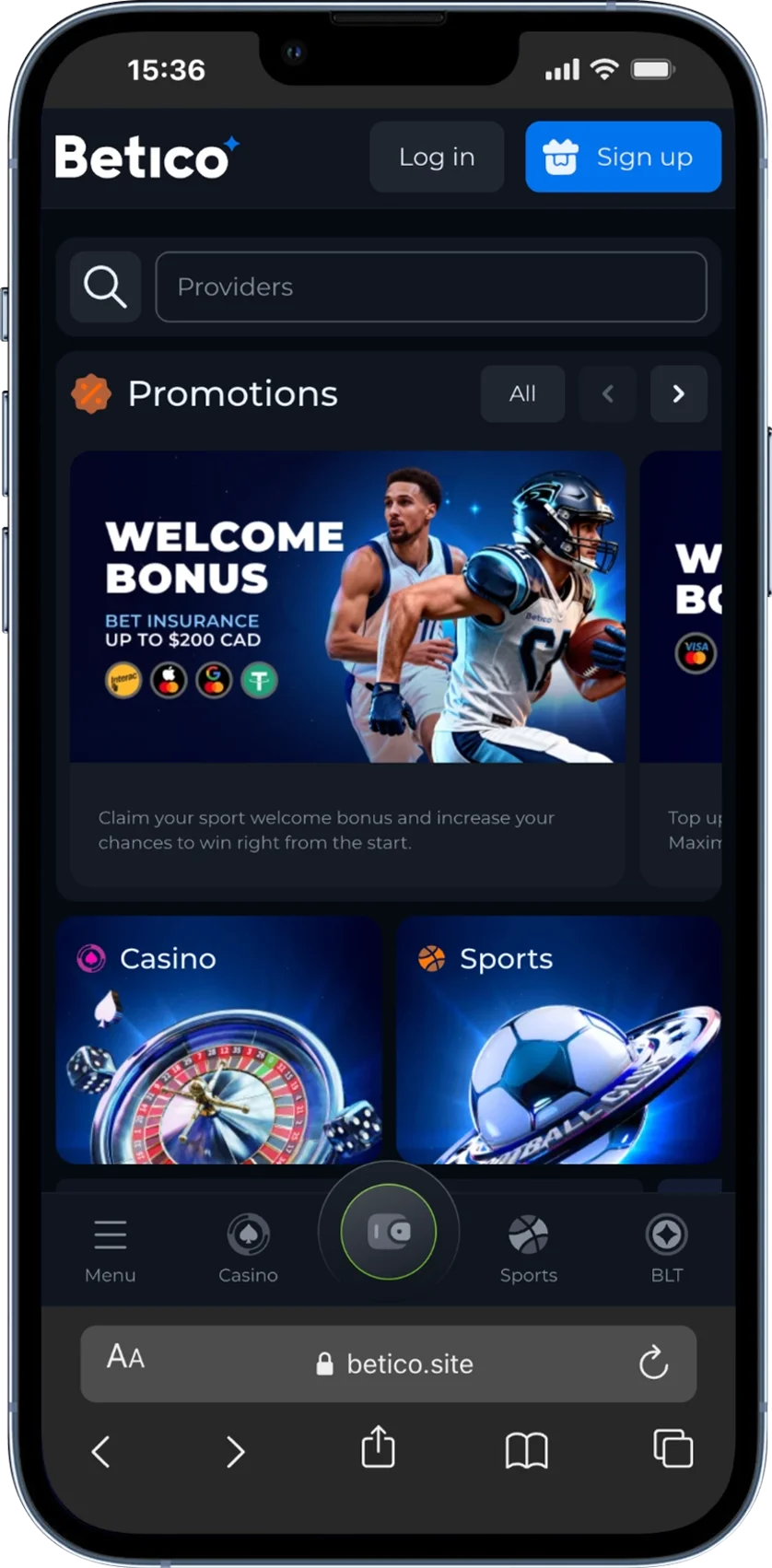 Official Website Betico