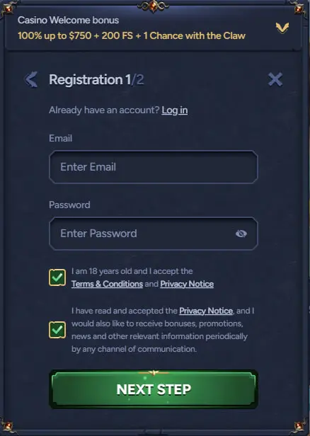 Registration Betwarts