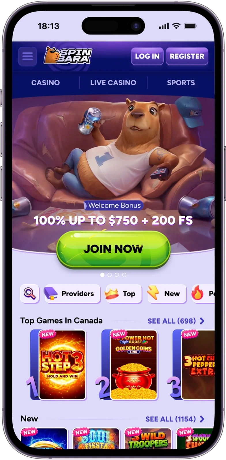 Official Site SpinBara