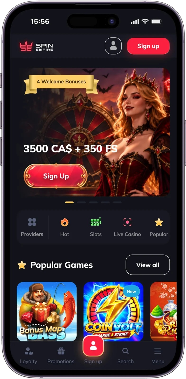 Official Site SpinEmpire Casino