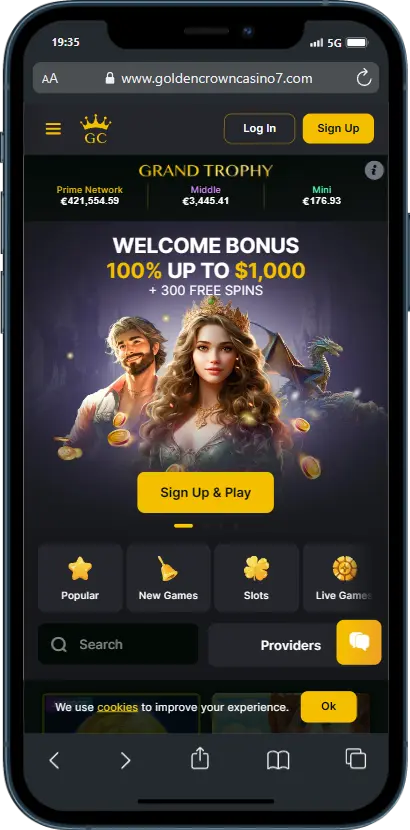 Official Website of Golden Crown