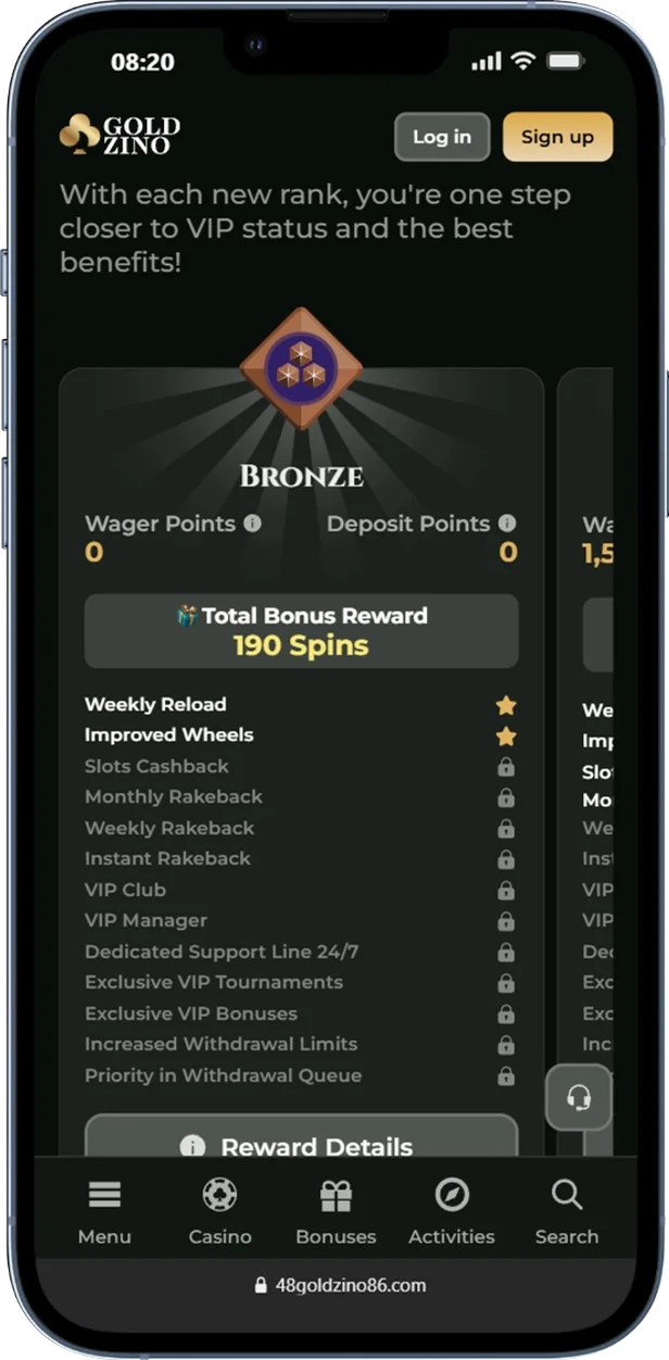 Goldzino Loyalty Program