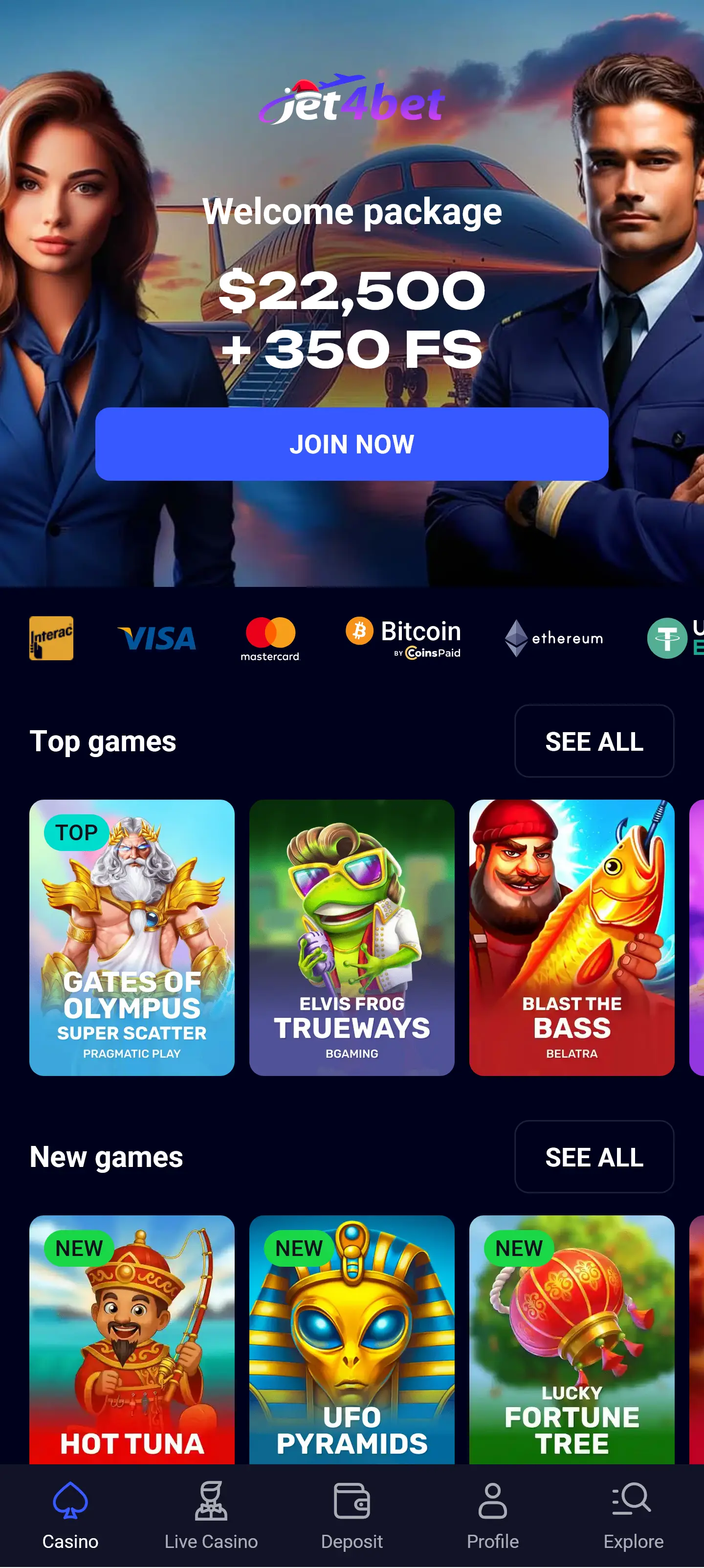 Jet4bet Official Website