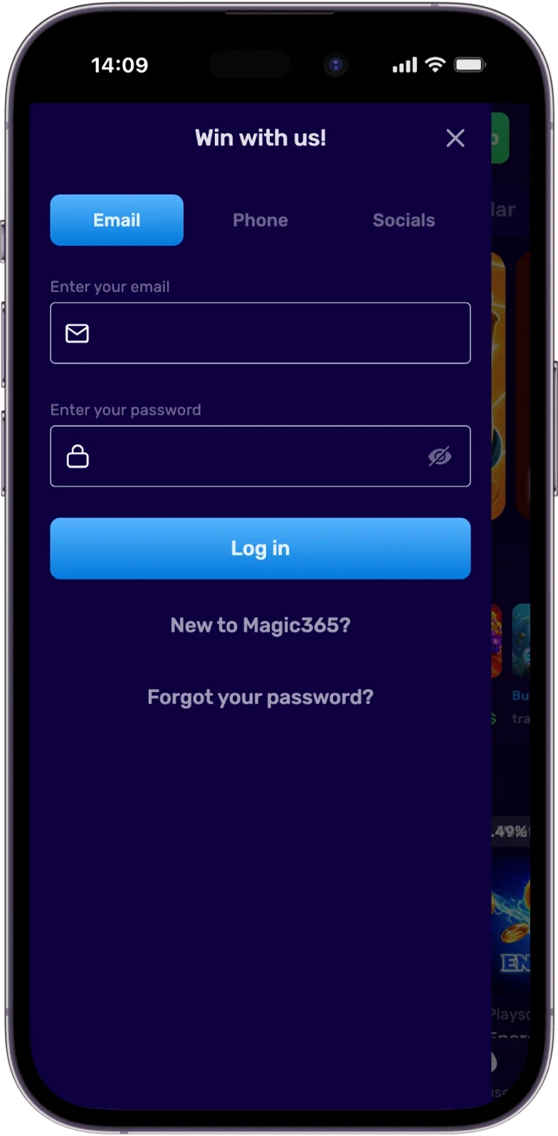 Login Magic365 Casino
