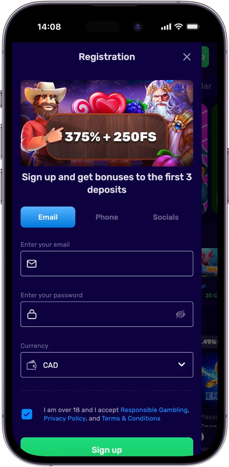 Registration Magic365 Casino