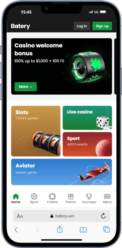 Batery Casino Official Website of Batery