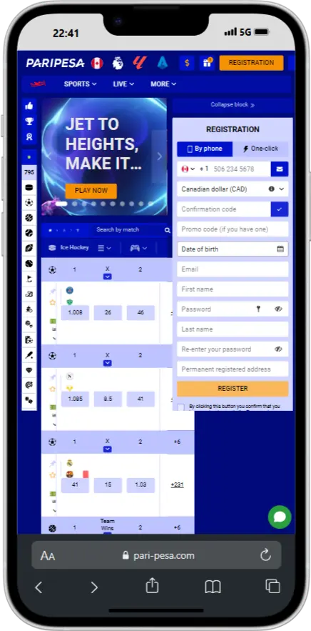 Official Site Paripesa