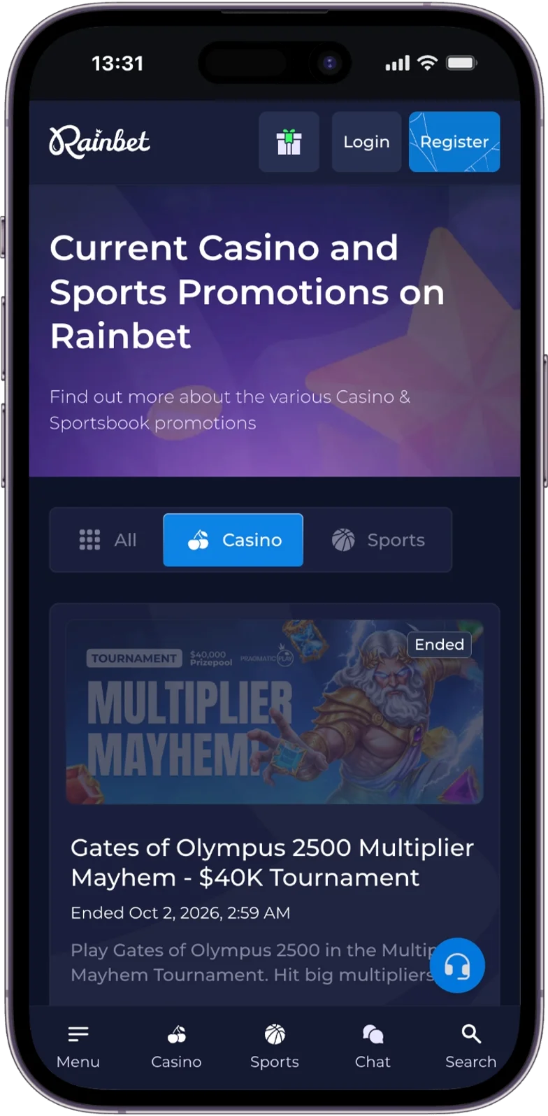 Rainbet Online Casino Bonuses
