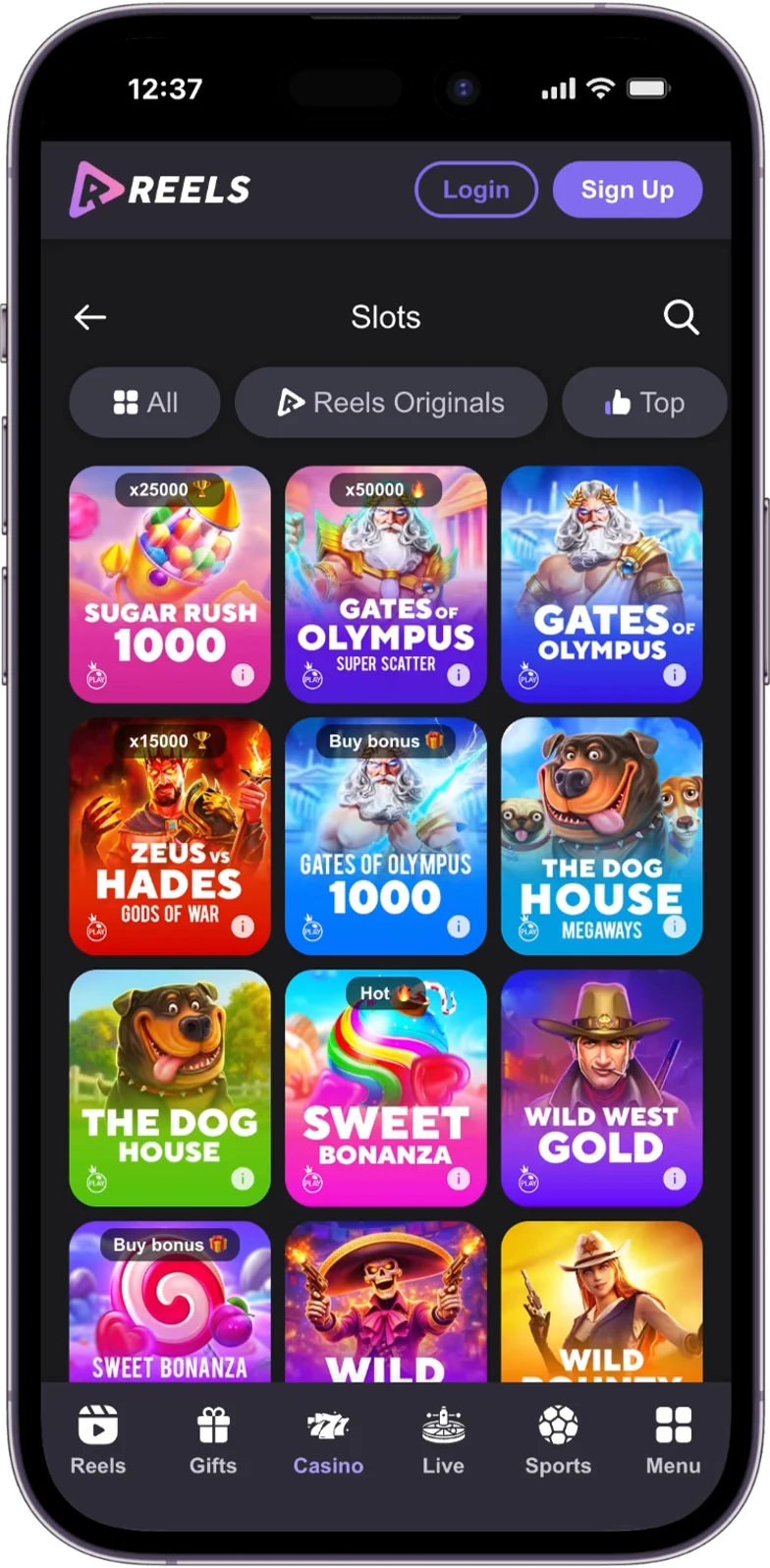 Reels.io Casino Slots