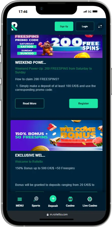 Rolletto Casino Bonuses Rolletto Casino Bonuses