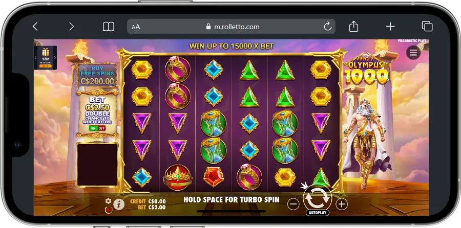 Gates of Olympus Gates of Olympus — Rolletto Casino DEMO