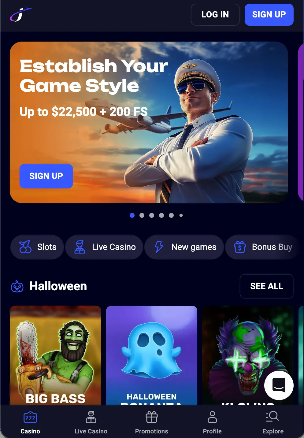 Online casino Jet4Bet