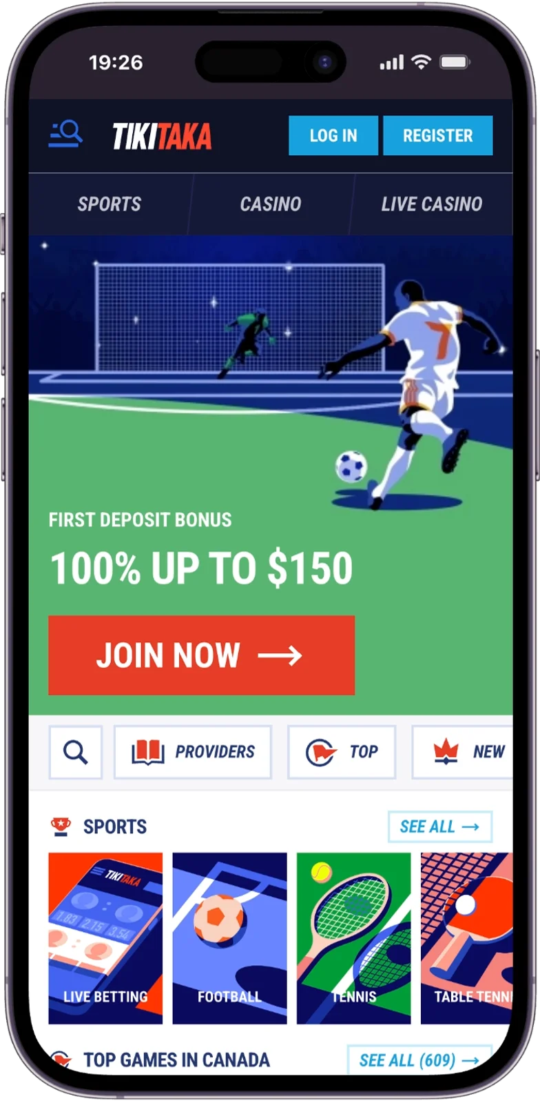 Online casino TikiTaka