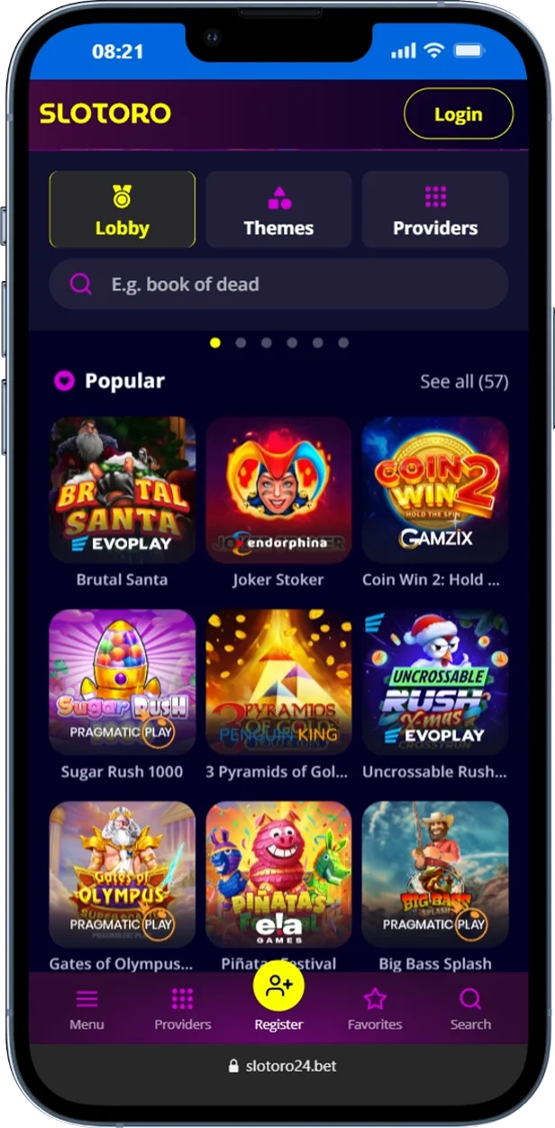 Online Games at Slotoro