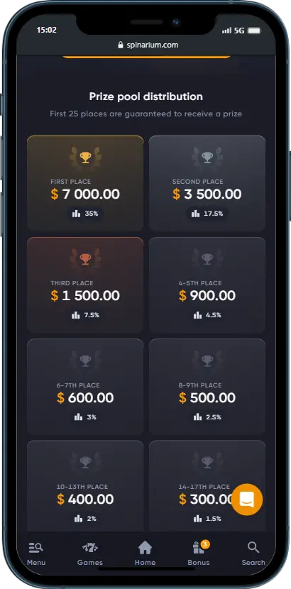 Spinarium Tournament Tournament Spinarium
