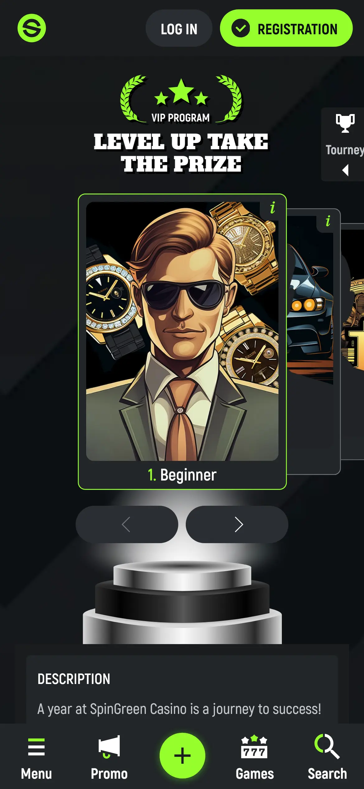 VIP Club VIP Club SpinGreen