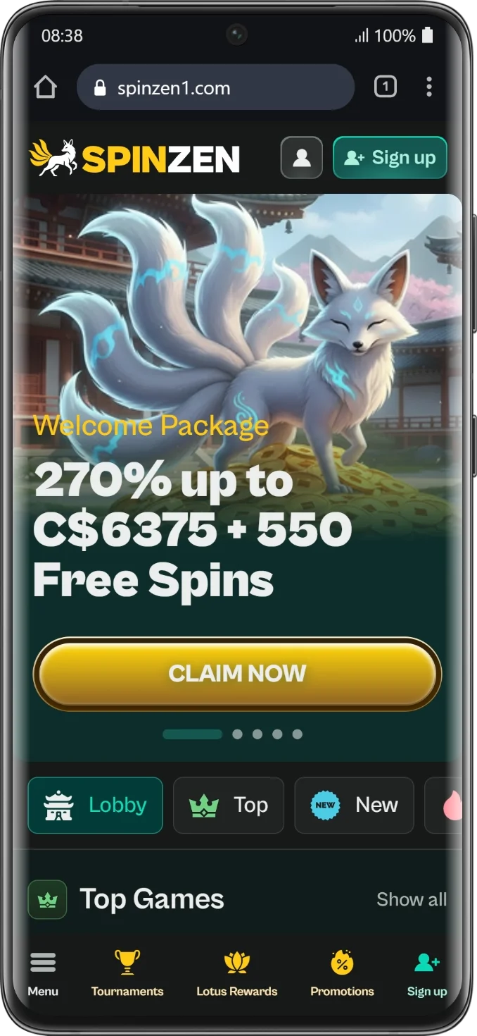 Mobile Version SpinZen