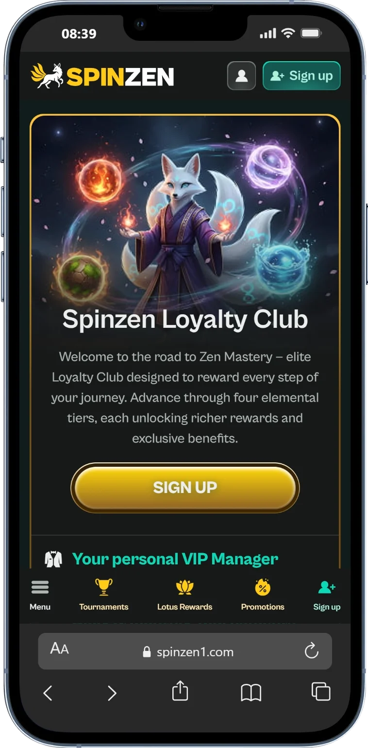 SpinZen Loyalty Club