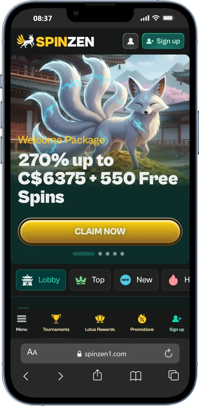 Official Website SpinZen