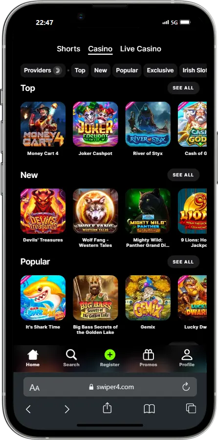 Spinit Casino Games