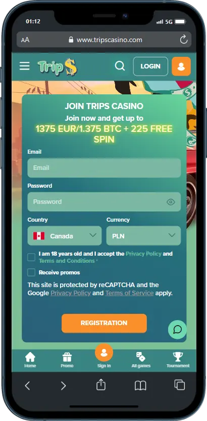 Trips Casino official website Trips Casino official site