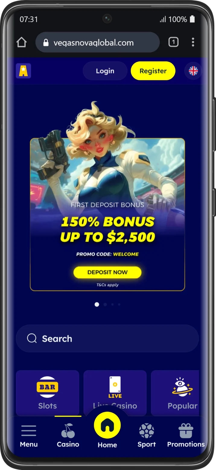 Mobile Version Vegasnova