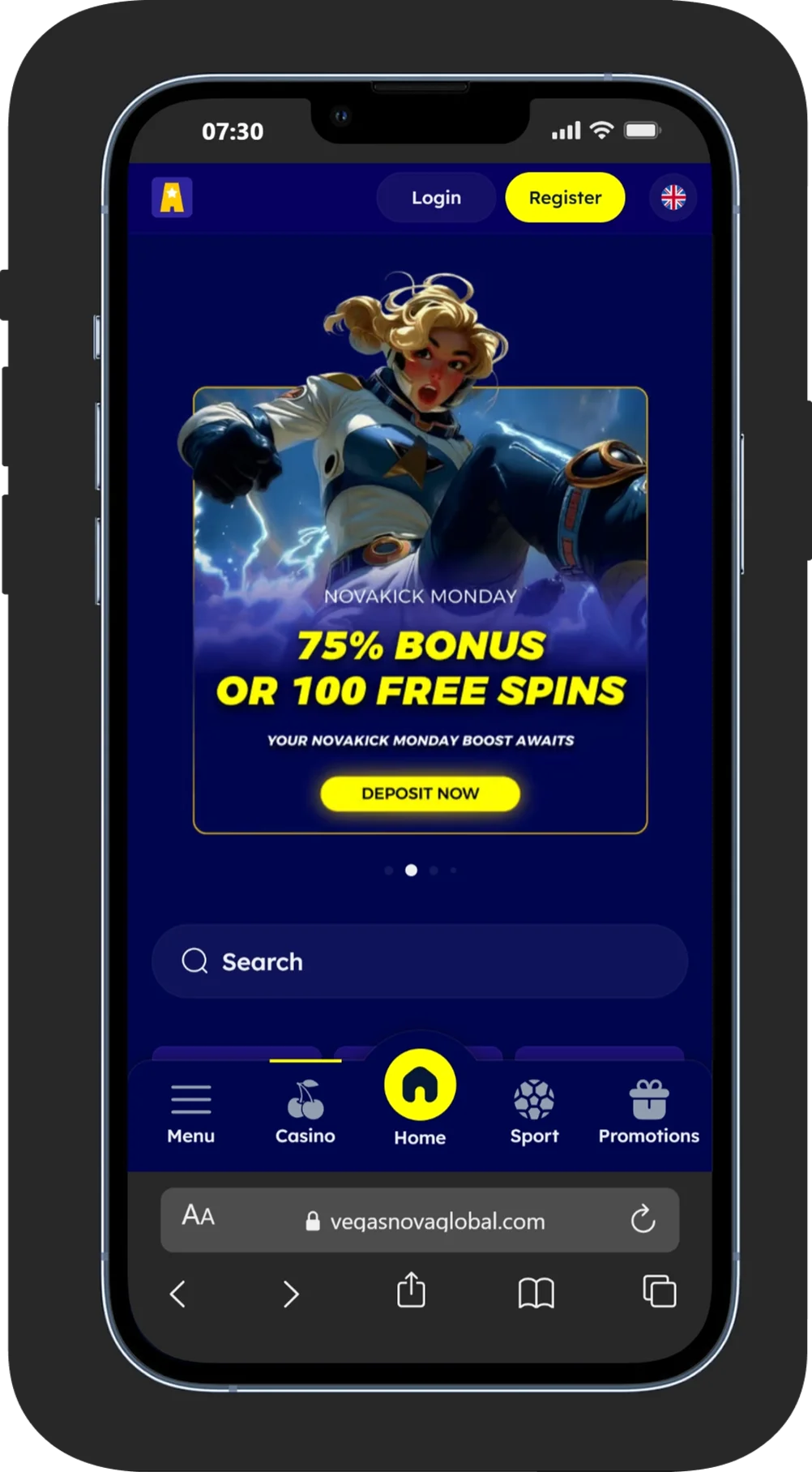 Official Website Vegasnova