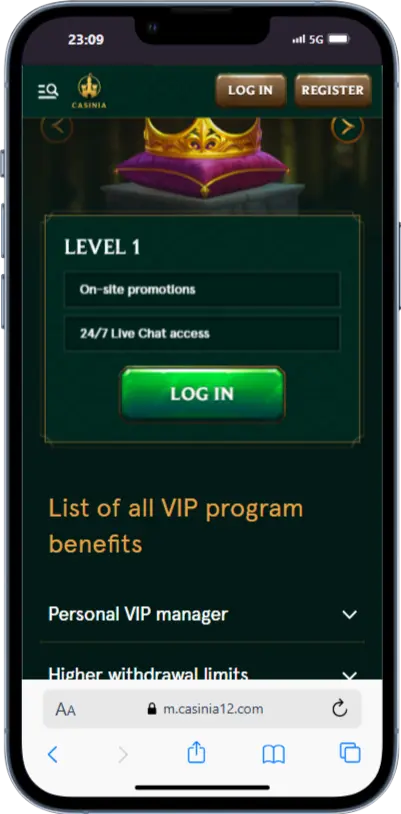 Casinia VIP Club Casinia Casino VIP Club