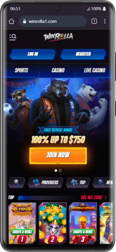 Mobile Version WinRolla