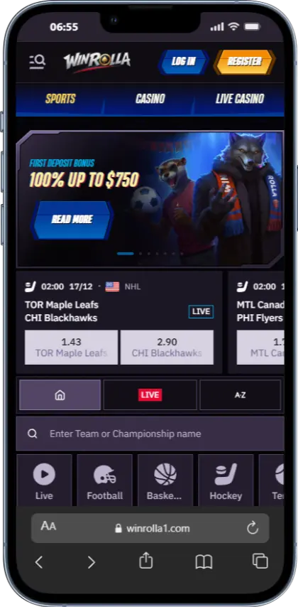 Sport Betting in WinRolla