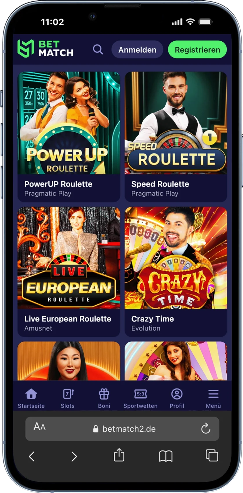 BetMatch Live Casino