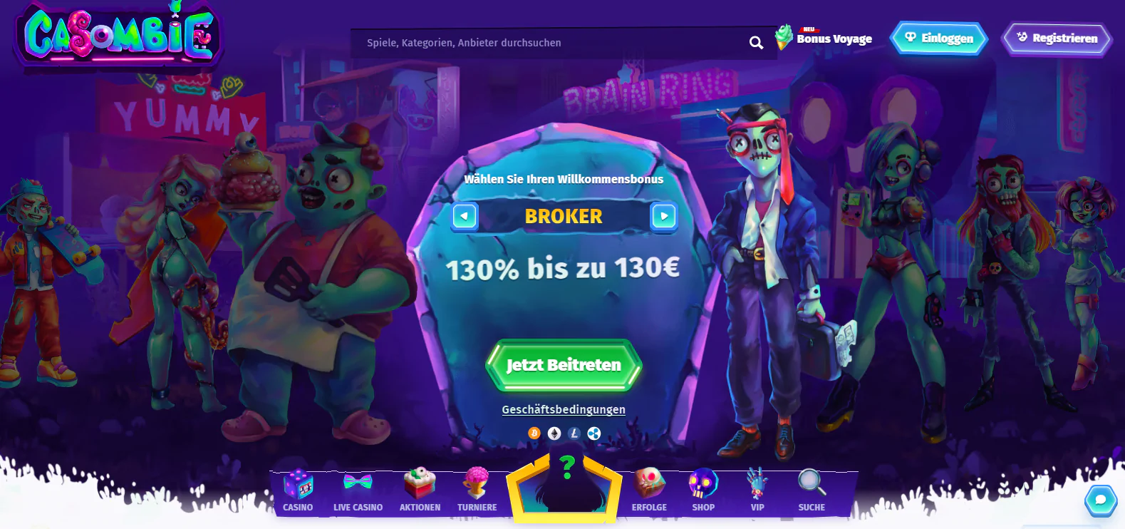 Offizielle Website Casombie Casombie casino