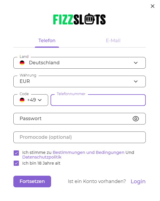 Fizzslots Registrierung Fizzslots casino