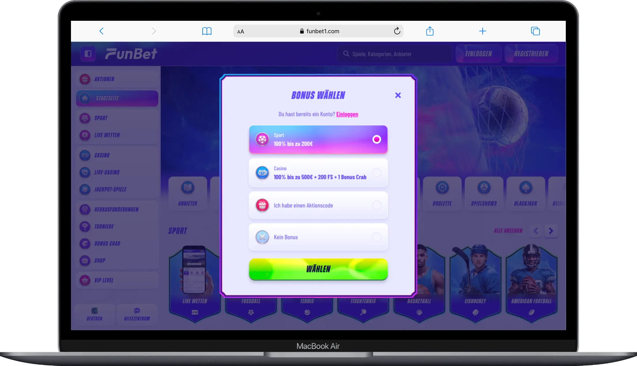 Funbet casino Registrierung Funbet casino