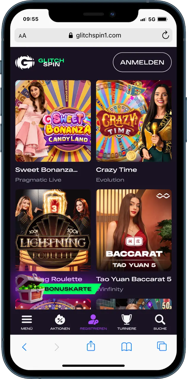 Glitchspin Casino Live