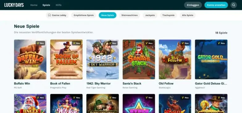 Luckydays casino