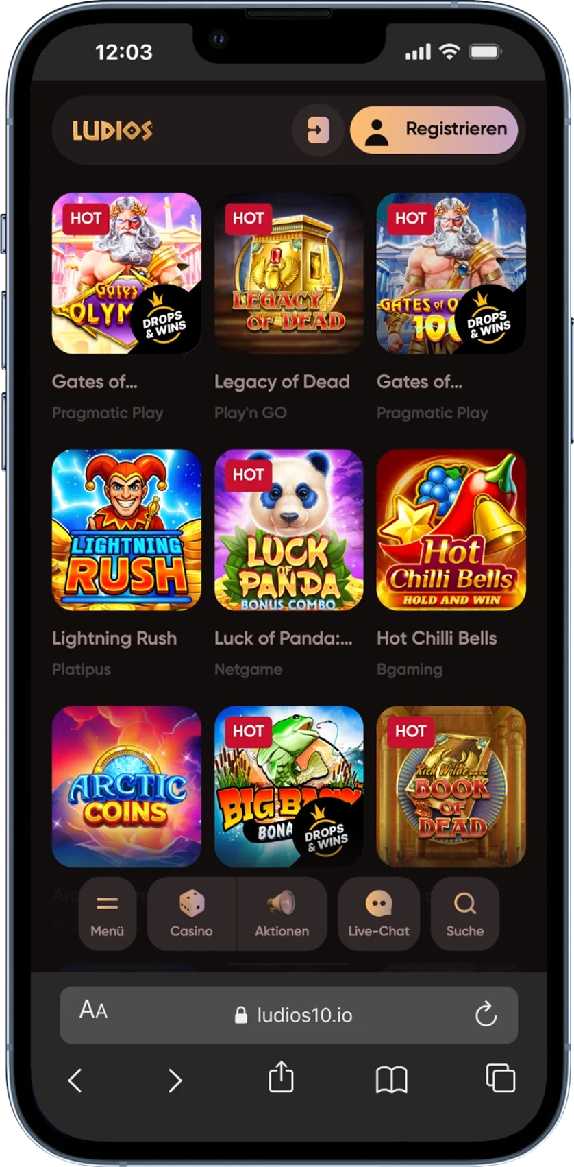 Ludios Casino Slots