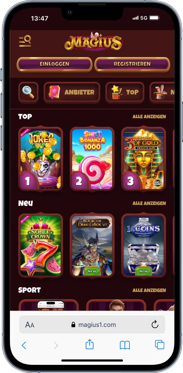 Magius casino