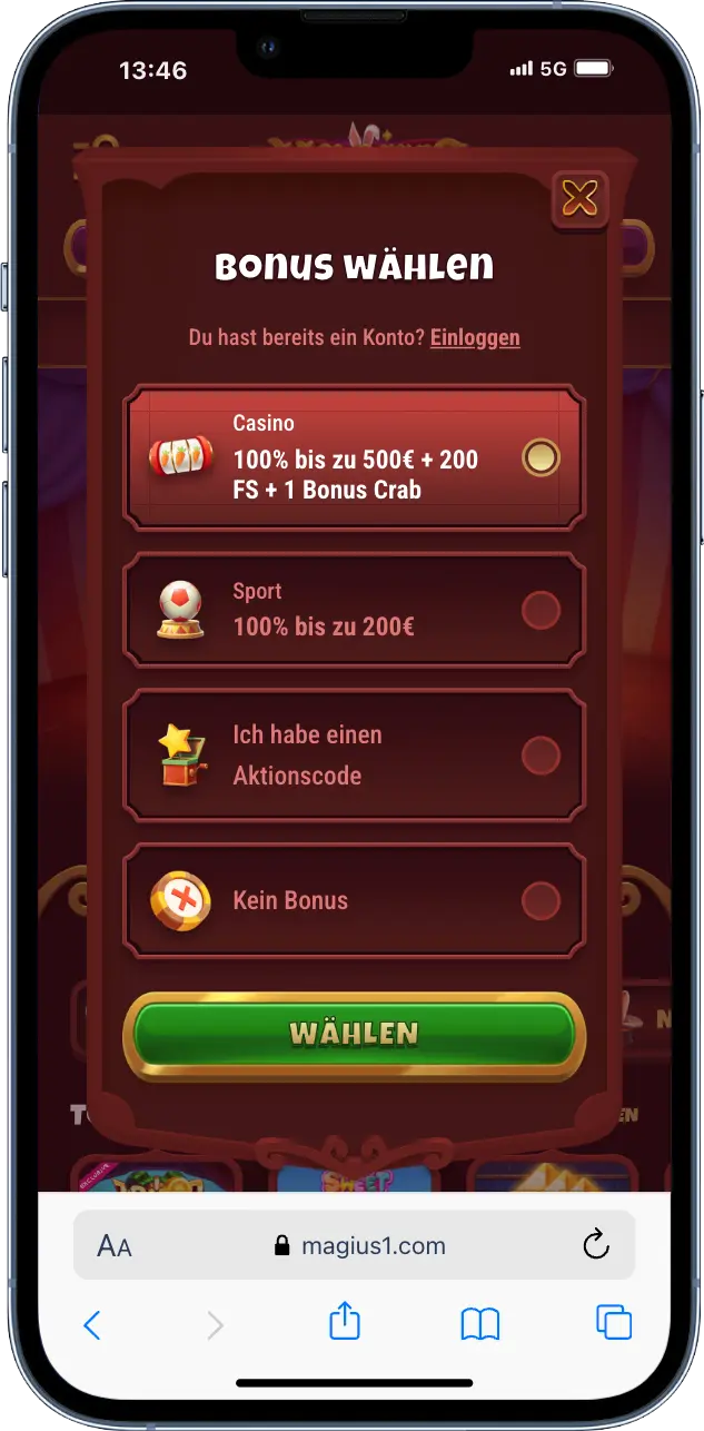 Magius casino
