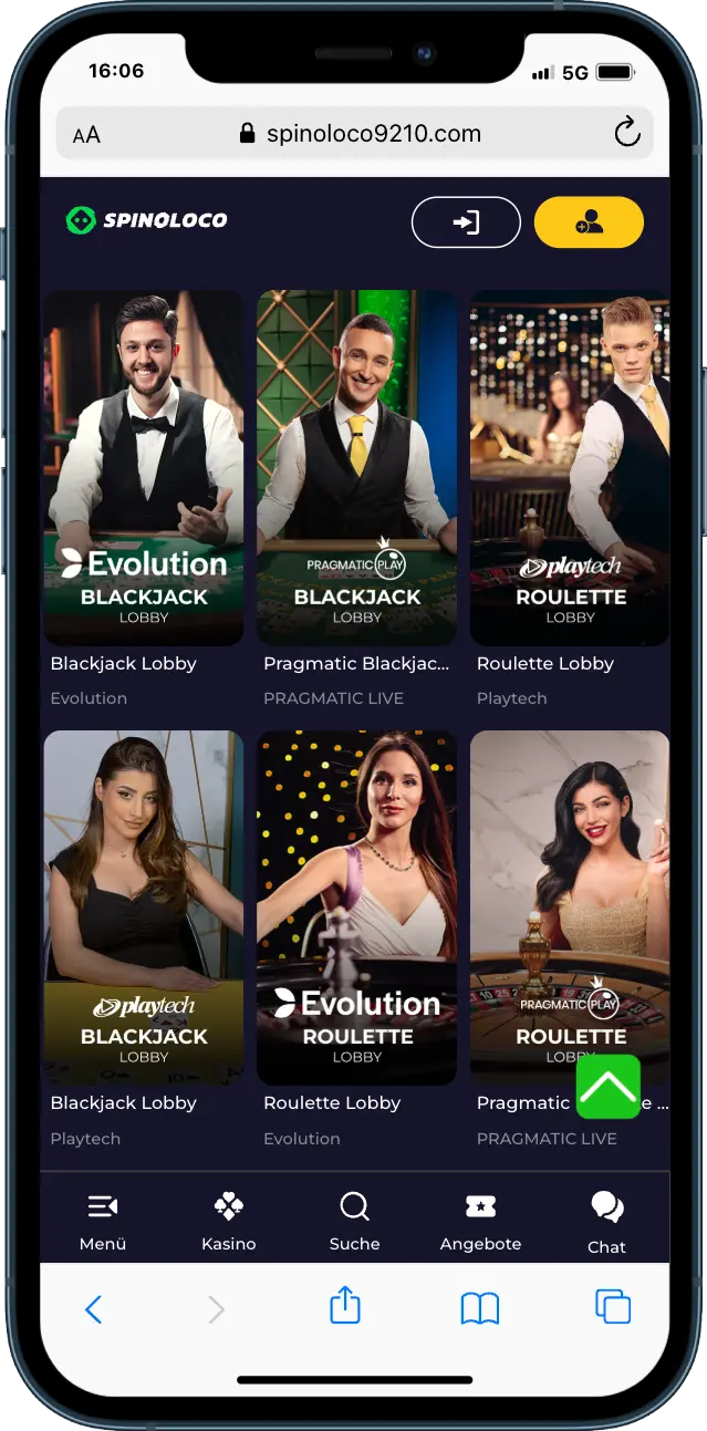 Spinoloco Casino Live