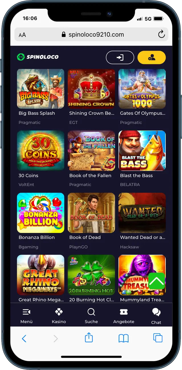 Spinoloco Casino Slots