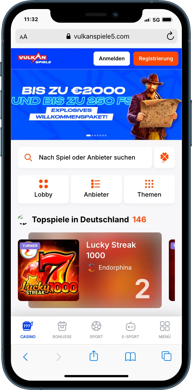 Vulkan Spiele Casino